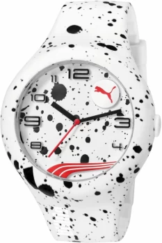 Mens Puma PU10321 FORM XL - white splash Watch PU103211020