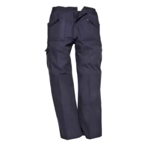 image of Portwest S787 Classic Action Trousers Navy Blue Large 31"