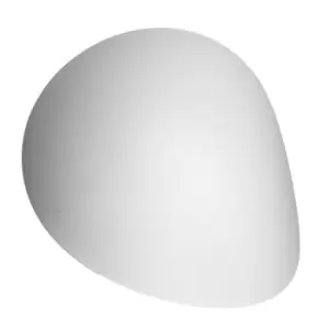 Image of Senses Flush Wall Lamp White G9