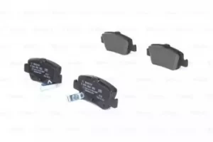 Image of Bosch 0986494182 BP1133 Brake Pad Set Disc Brake Rear Axle