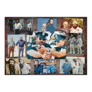 Image of Bud Spencer & Terence Hill Jigsaw Puzzle Poster Wall #002 (1000 pieces)