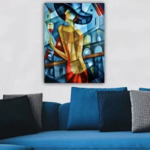 Image of 327133739_70100 Multicolor Decorative Canvas Painting