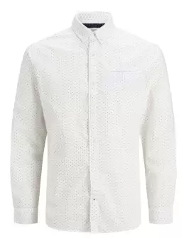 image of JACK & JONES Slim Fit Shirt Men White