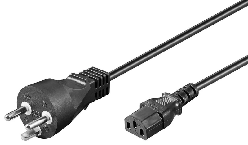 Image of Microconnect PE120418R power cable Black 1.8 m C13 coupler