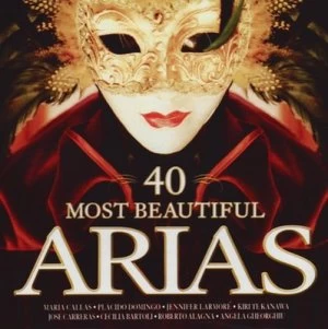 Image of 40 Most Beautiful Arias by Giacomo Puccini CD Album