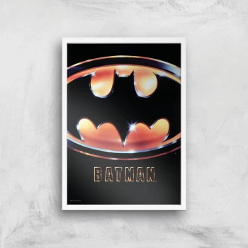 image of Batman 89 Giclee Art Print - A2 - White Frame