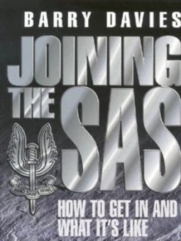 Image of Joining the Sas by Barry Davies Paperback