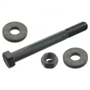 Image of Eccentric Bolt Assembly Kit 21560 by Febi Bilstein Front Axle Left/Right