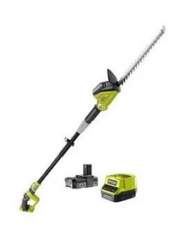 image of Ryobi Rpt184520 One+ 45Cm 18V Cordless Pole Hedge Trimmer