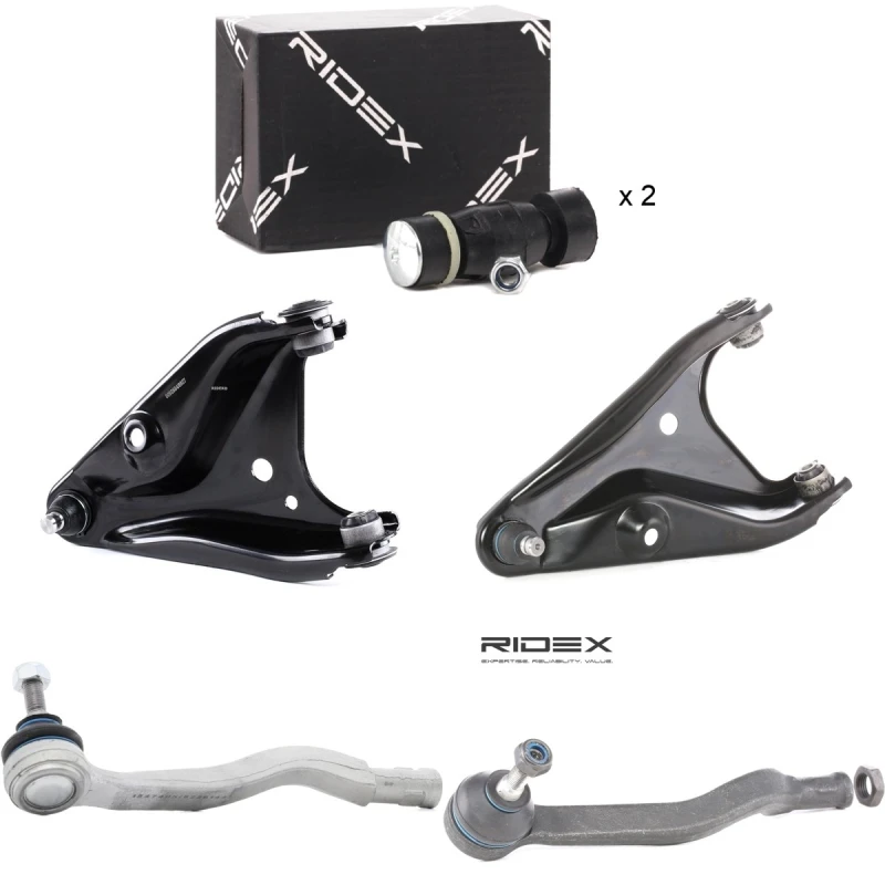Image of RIDEX 772S1274 Control arm repair kit Front Axle Left Suspension Kit (772)