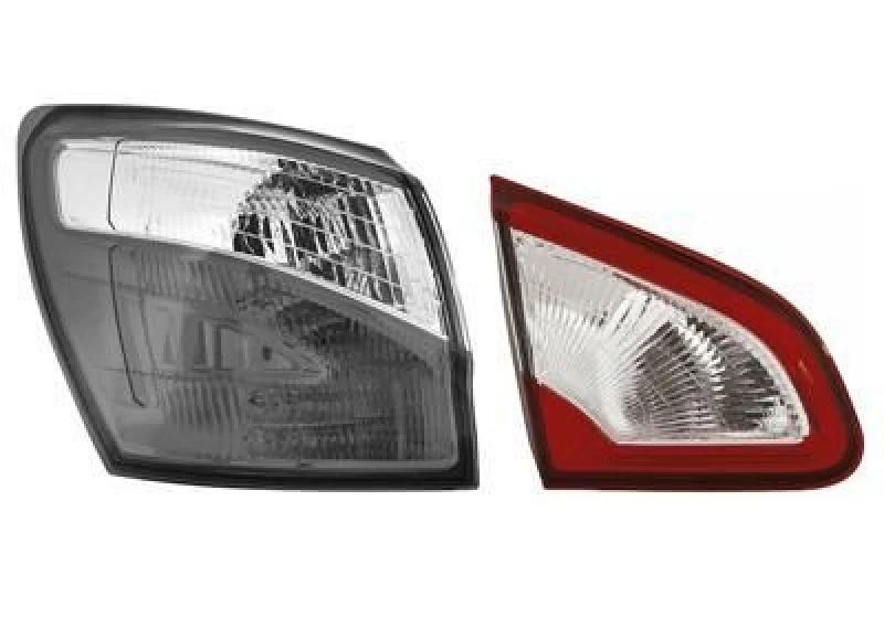 Image of VAN WEZEL 3389923 Rear light Inner Section, with bulb holder, Left Combination Rearlight (391)