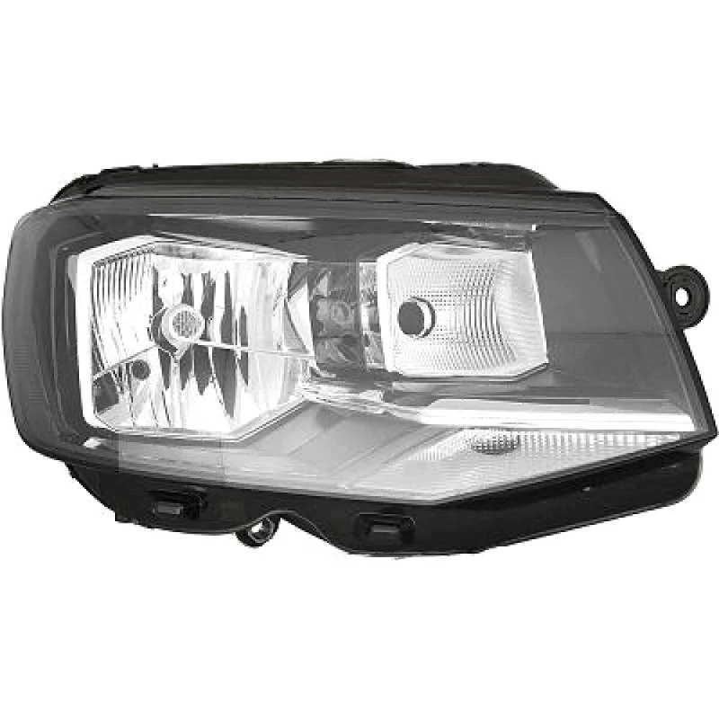 Image of DIEDERICHS 2274980 Headlights P21W, Right, with motor for headlamp levelling, Halogen Headlight (259)