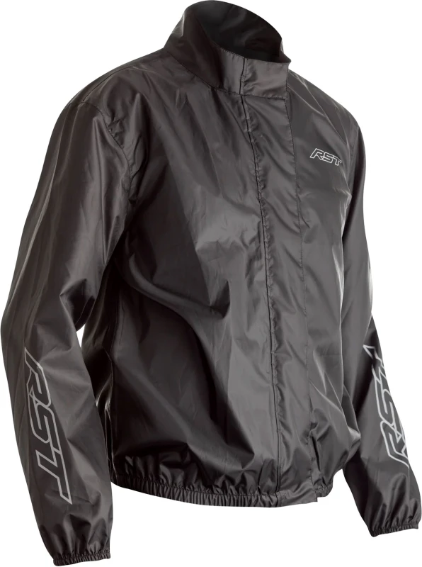 Image of RST Lightweight Waterproof Rain Jacket Black Size 3XL
