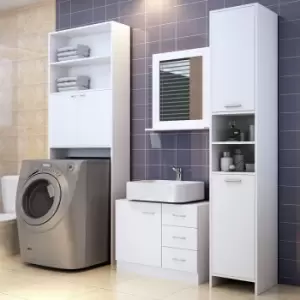 Image of Bathroom Furniture Set White