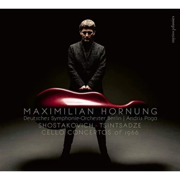 image of Maximilian Hornung - Shostakovich/Tsintsadze: Cello Concertos of 1966 CD