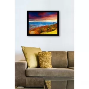 Image of SC1225 Multicolor Decorative Framed MDF Painting