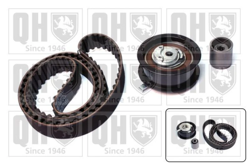 Image of QUINTON HAZELL Timing belt kit QUINTON HAZELL QBK257
