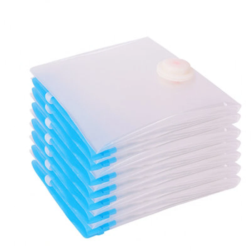 Image of Alivio 8 Piece Vacuum Storage Space Saving Bags Space Saver Seal Vacuum Bag, Water Proof Double Zip Seal Bag - 70 X 50 X 70Cm