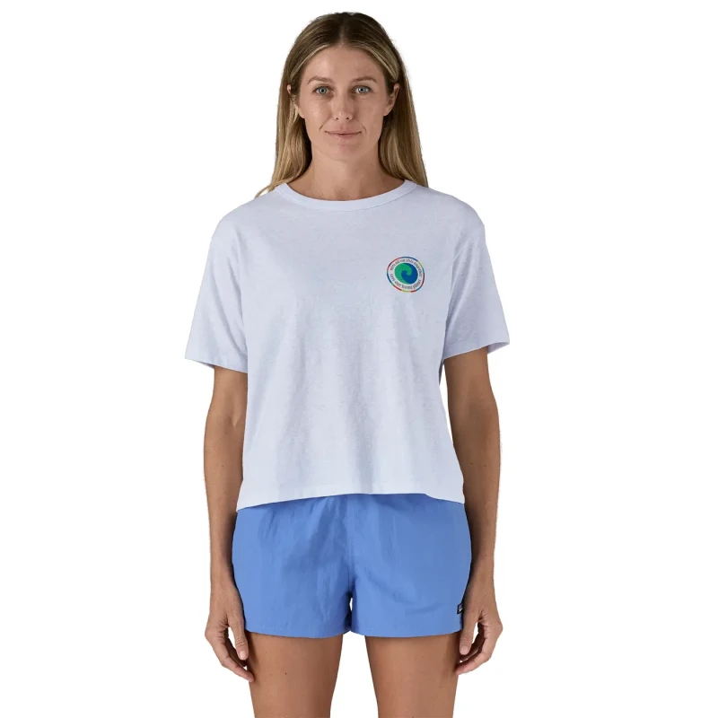 Image of Womens T-Shirt Patagonia Unity Fitz Easy Blanc Female 2XL