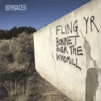 Image of Boyracer Fling Yr Bonnet Over The Windmill - Pink & Red Splatter Vinyl 2018 USA vinyl LP ER77