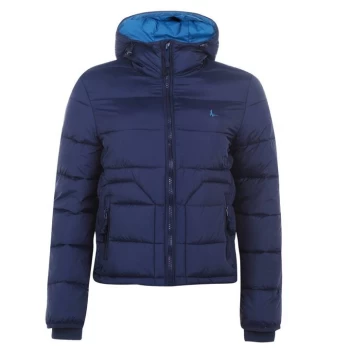 Jack Wills Piper Hooded Padded Jacket - Navy