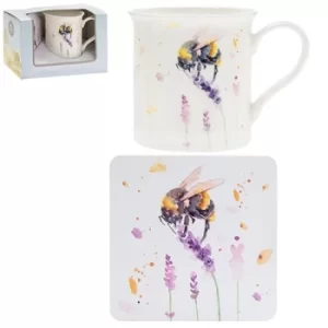 Image of Country Life Mug Coaster Bee