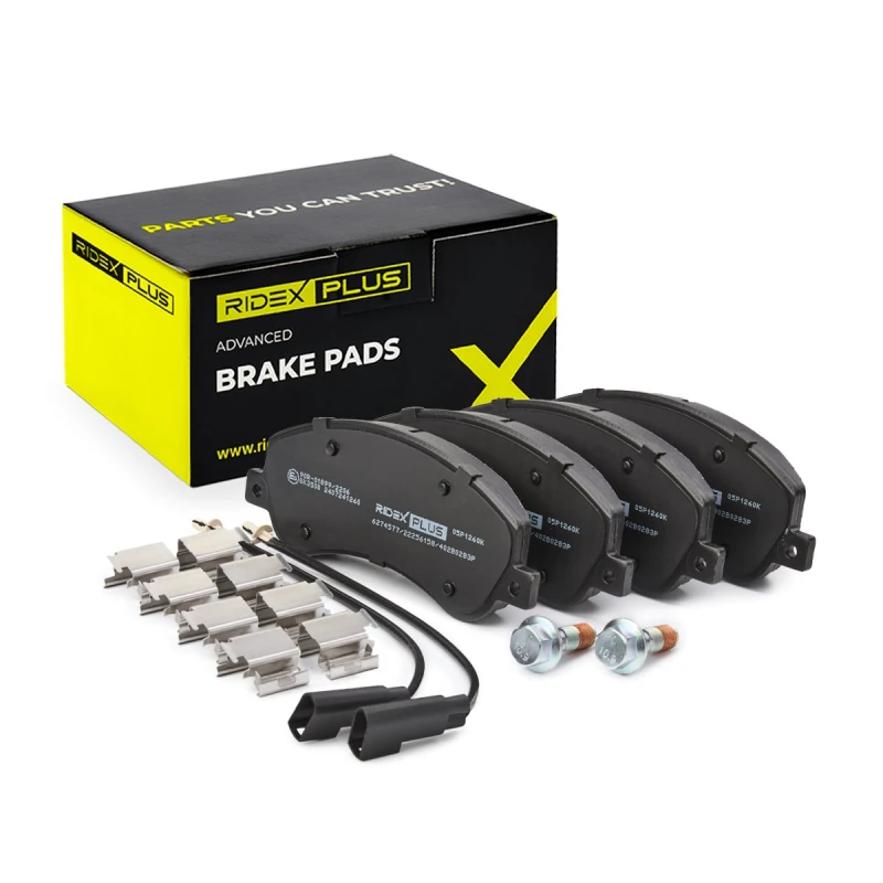 Image of RIDEX PLUS Brake pad set RIDEX PLUS 402B0283P