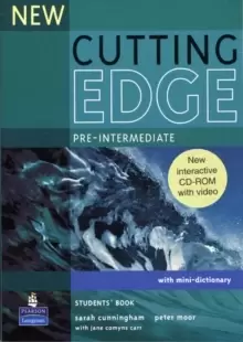Image of New Cutting Edge Pre-Intermediate Students Book and CD-Rom Pack