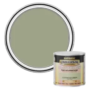 Image of Rust-Oleum Universal Paint Satin Cotswold Green 250ml