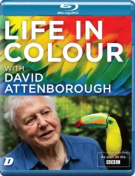 image of Life in Colour With David Attenborough Bluray