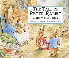 Image of tale of peter rabbit story board book