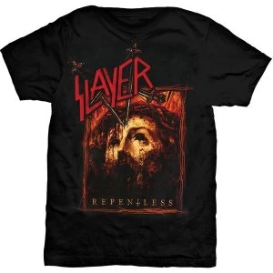 Image of Slayer - Repentless Rectangle Unisex Large T-Shirt - Black