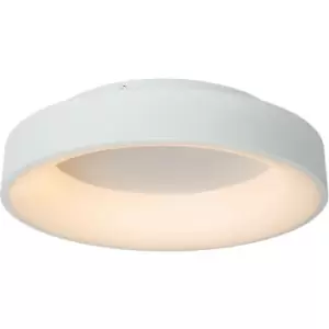Image of Lucide Lighting - Lucide Mirage Modern Flush ceiling light - Ø45cm - LED Dim. - 1x33W 2700K - White