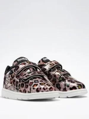 Image of Reebok Royal Complete Cln 2 Shoes, Pink/Black, Size 5 Younger