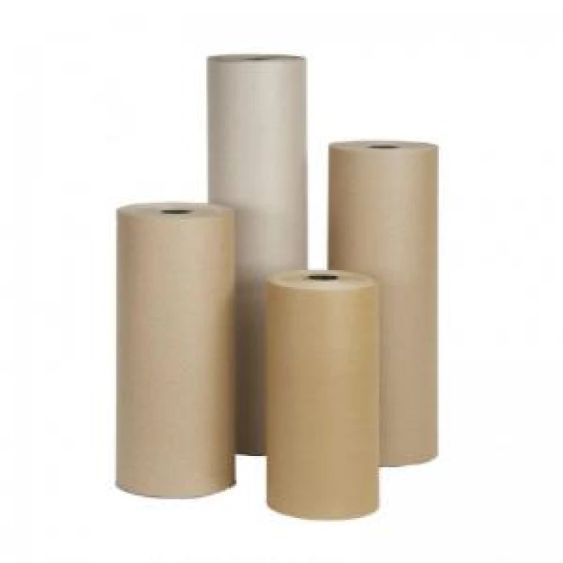 Image of LSM Imitation Kraft Wrapping Paper 90gsm 600mm x 200m (Roll) - 253101801