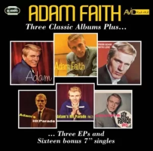 image of Three Classic Albums Plus by Adam Faith CD Album