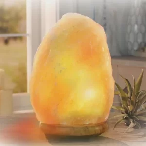 Image of Sharper Image Colour Changing Himalayan Salt Lamp