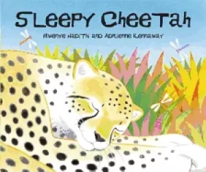 Image of african animal tales sleepy cheetah