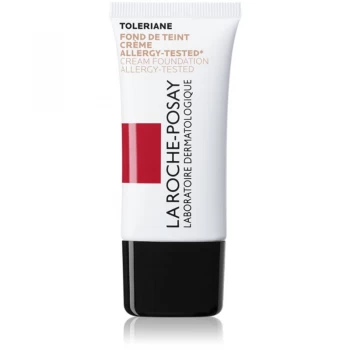 Image of La Roche-Posay Toleriane Teint Hydrating Cream Foundation for Normal to Dry Skin Shade 04 Golden Beige SPF 20 30ml