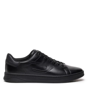 Image of Diesel Athene Low Top Trainers - Black