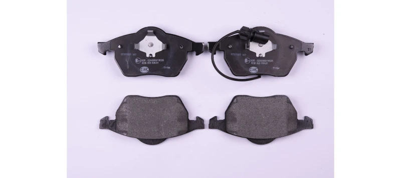 Image of HELLA Brake pad set HELLA 8DB 355 008-911