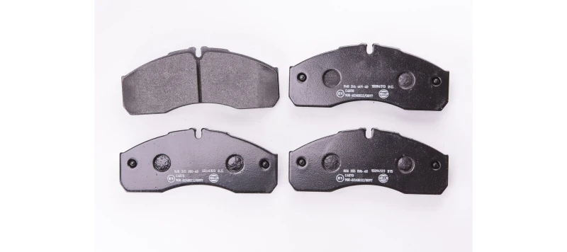 Image of HELLA Brake pad set HELLA 8DB 355 005-401