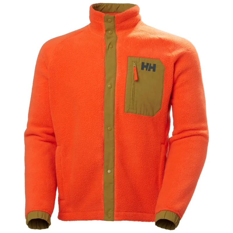 Image of Helly Hansen Fleece Helly Hansen Panorama Pile Snap Rouge Male 2XL