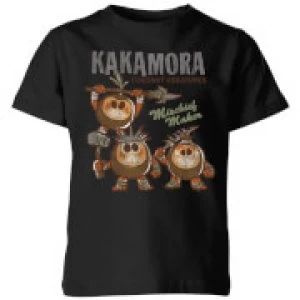 image of Moana Kakamora Mischief Maker Kids T-Shirt - Black - 3-4 Years