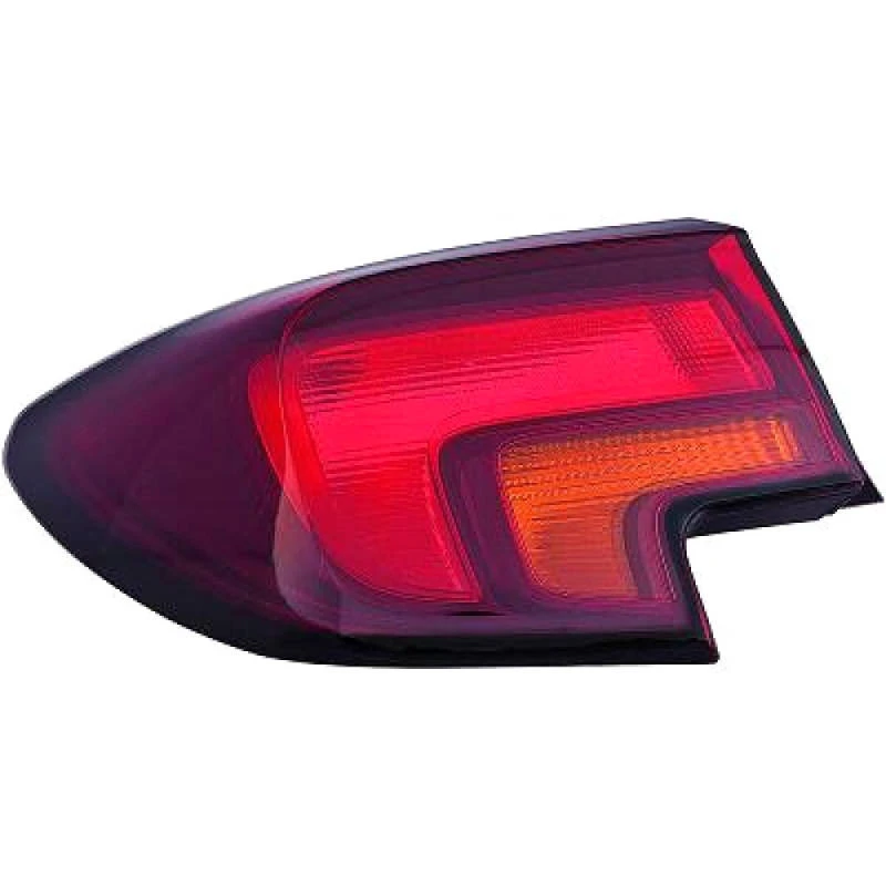 Image of DIEDERICHS 1808091 Rear light Outer section, without bulb holder, Priority Parts, Left Combination Rearlight (391)