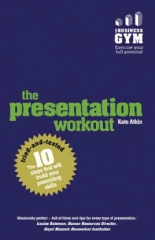 Image of The Presentation Workout by Kate Atkin Book