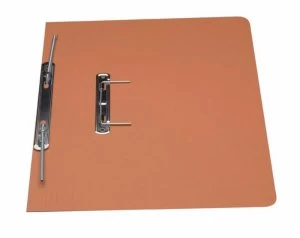Image of Guildhall Super Heavy Weight Spiral File Orange - 25 Pack