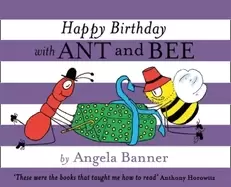 Image of happy birthday with ant and bee