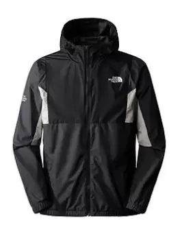 image of The North Face Mountain Athletics Wind Track Jacket, Grey Size M Men