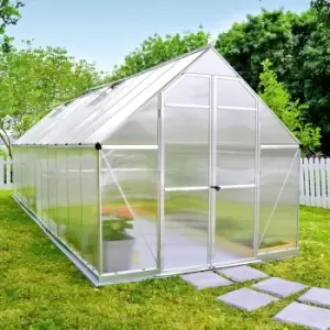 image of 8' x 20' Palram Canopia Essence Large Walk In Aluminium Framed Greenhouse (2.44m x 6.07m)